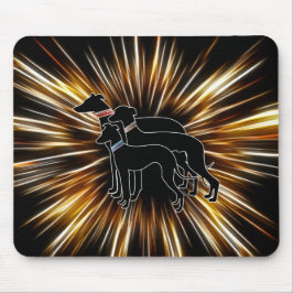 Sighthound Trio Silhouetten V1 Mousepad