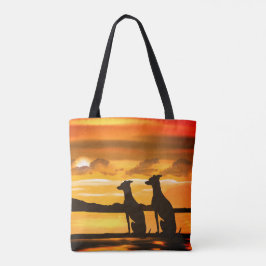 Sighthounds - Windhund Sunrise Tasche