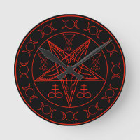 Sigil Baphomet dreifachen Mondes und sigil von