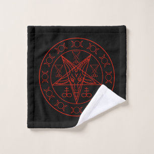Sigil Baphomet dreifachen Mondes und sigil von Waschlappen