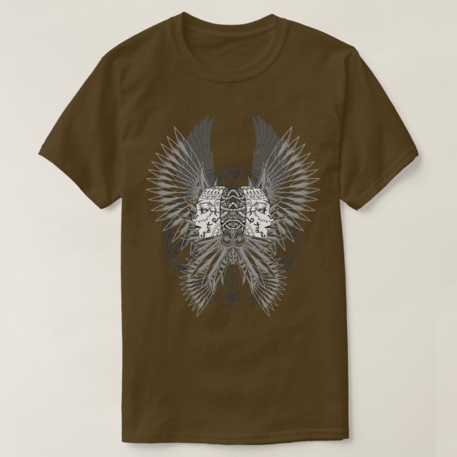 Sigil des Lilith Gothic Occult Symbols T-Shirt (Design vorne)