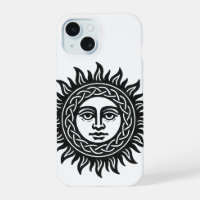 Sigil du Visage Solaire – Emblème du Soleil Noir
