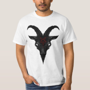 Sigil of Baphomet Goat of Mendes Satan Dark Goth P T-Shirt