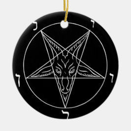 Sigil of Baphomet Keramik Ornament
