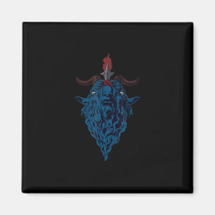 Sigil von Baphomet-Ziege von Mendes Satan Dark Got Magnet