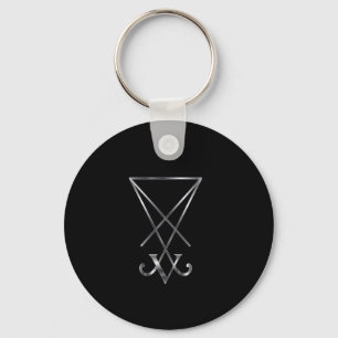 Sigil von Lucifer- A Symbol von Satanism Schlüsselanhänger