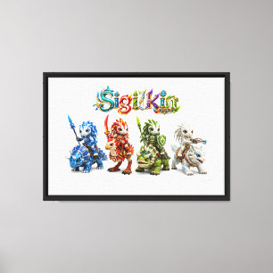 Sigilkin — Zweite Legion der Reiter Leinwanddruck