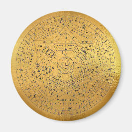 Sigillum Dei Siegel of God Angelic John Dee Diagra Magnet