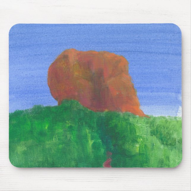 Sigiriya Felsen Mousepad (Vorne)