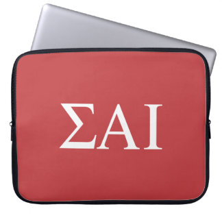 Sigma Alpha Iota griechische Buchstaben Laptopschutzhülle