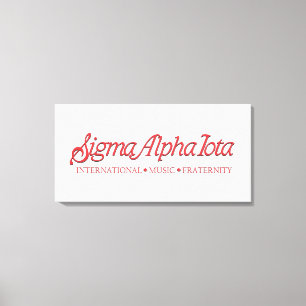 Sigma Alpha Iota Internationale Musik-Schwesternsc Leinwanddruck