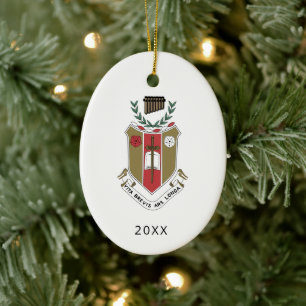 Sigma Alpha Iota Musik-Schwesternschaft-Wappen Keramik Ornament