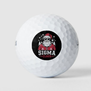 Sigma Claus cooler Santa Weihnachts-Rizz Rizzler M Golfball