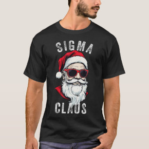 Sigma Claus Santa Funny Christmas T-Shirt