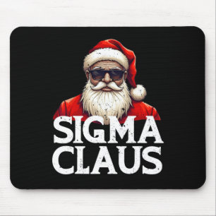 Sigma Claus Weihnachtsmann Lustiges Weihnachten Ri Mousepad