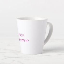 Sigma Feminine Latte Tasse