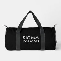 Sigma Frau Mindset Statement Schwarz