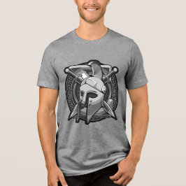 SIGMA Helmet & Shield 3b Herren Basic T-Shirt Tri-Blend Shirt