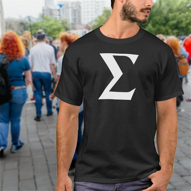Sigma Male Black T - Shirt (Von Creator hochgeladen)