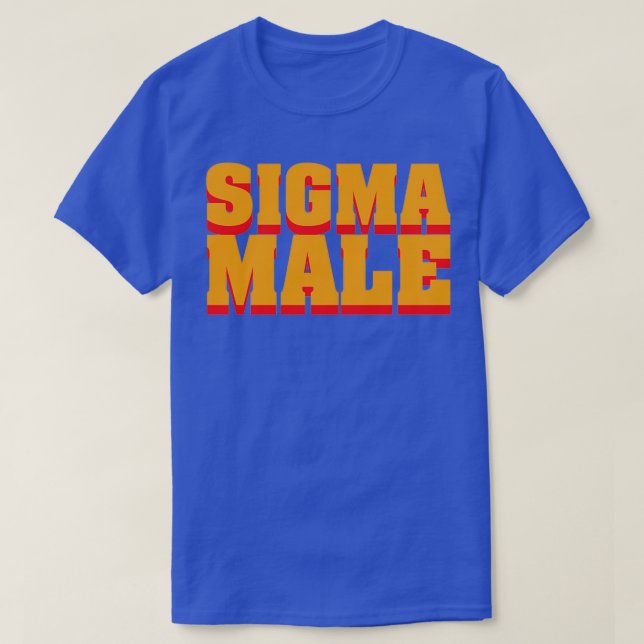 Sigma Male Logo T-Shirt (Design vorne)
