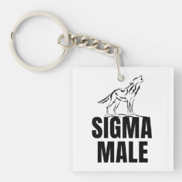 Sigma Male Lone Wolf Schlüsselanhänger