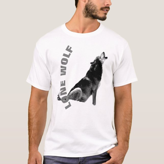 Sigma Male Lone Wolf T-Shirt (Vorderseite)