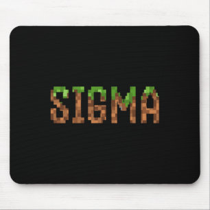 Sigma - Retro Videospiel Pixel Art 8-bit PC-Spiele Mousepad