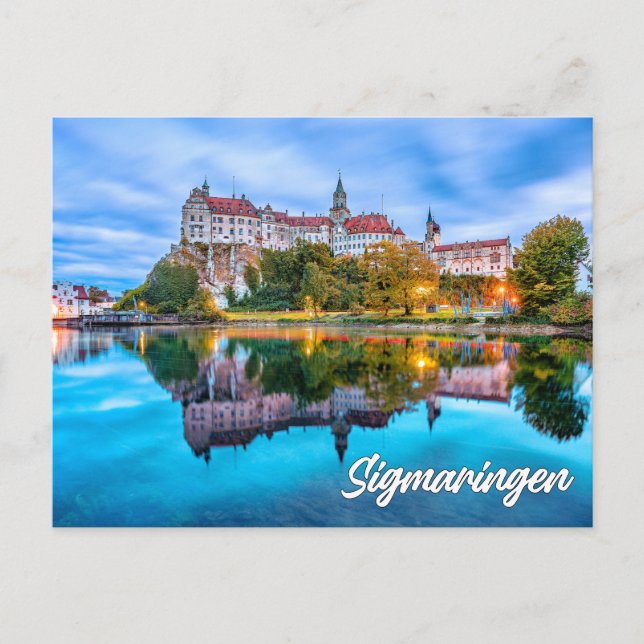 Sigmaringen Castle, Germany Postkarte (Vorderseite)
