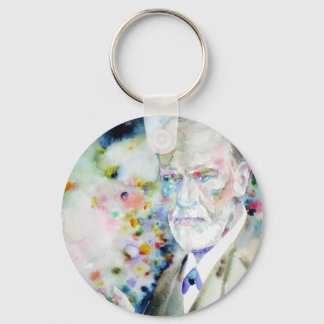 SIGMUND FREUD - Aquarellbild.2 Schlüsselanhänger