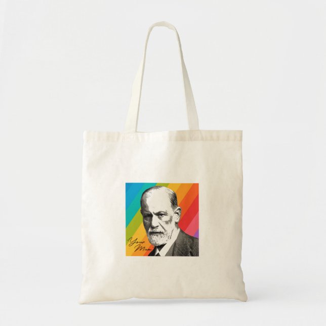 Sigmund Freud - Ihre Mama Tragetasche (Vorne)
