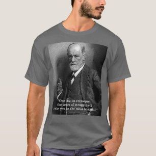 Sigmund Freud "un jour." T-shirt de citation -