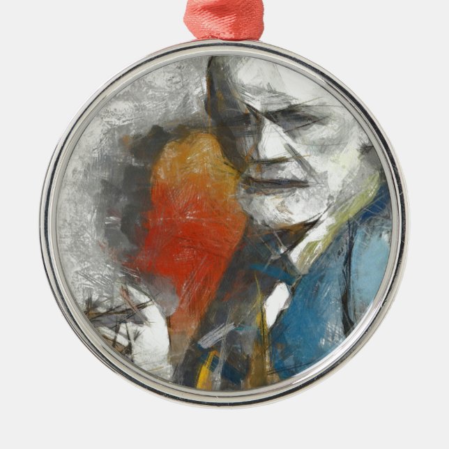 Sigmund Ornament Aus Metall (Vorne)