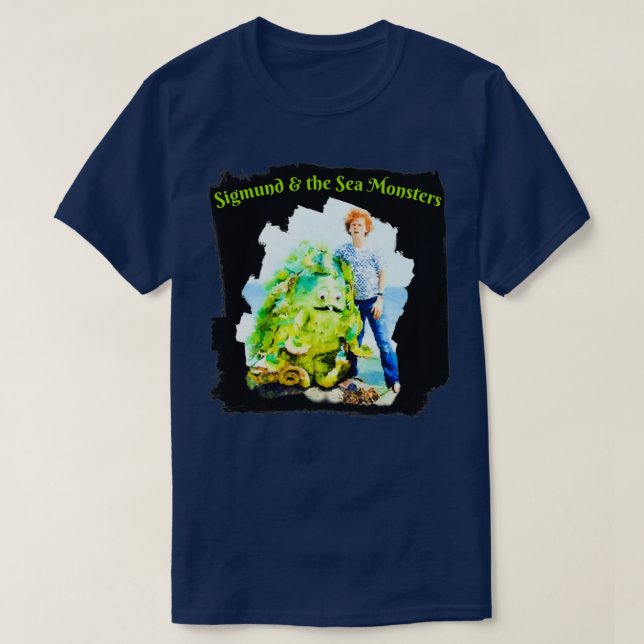 Sigmund und die Meeresungeheuer T-Shirt (Design vorne)