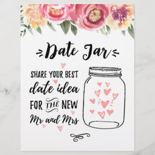 SIGN für das Spiel Date Jar, Bridal & Polterabend