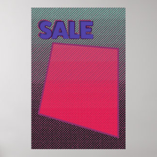 Sign Poster Funky Zine Style