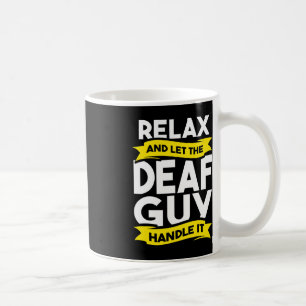 Signage Language Deaf Awareness Anhörung Verlust u Kaffeetasse