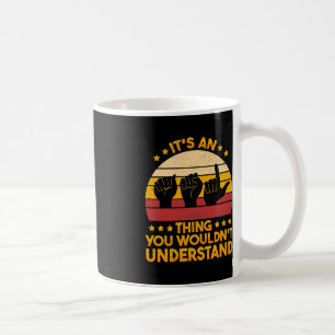 Signage Language Deaf Awareness und ASL 1 Kaffeetasse
