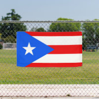 Signal de bannière personnalisée Porto Rico