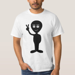 Signal de paix Alien T-shirt