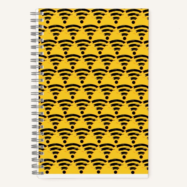 "Signal Lost, Style Found" Notizbuch (Vorderseite)