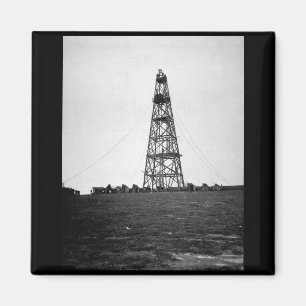 Signal-Turm auf Cobbs_War Bild Magnet