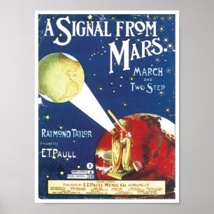 Signal von Mars Poster