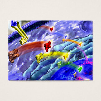 Signalisierung der Visitenkarte an Land