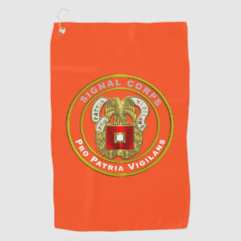 Signalkorps Golfhandtuch
