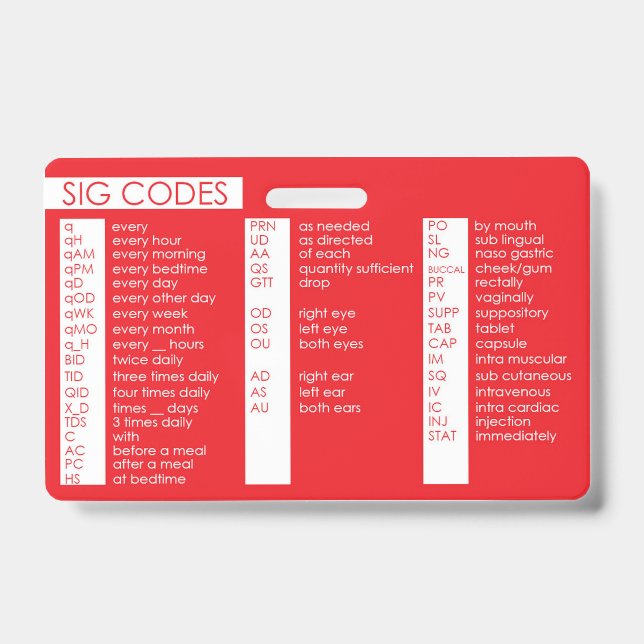 Signaltoncode Ausweis (Vorderseite)