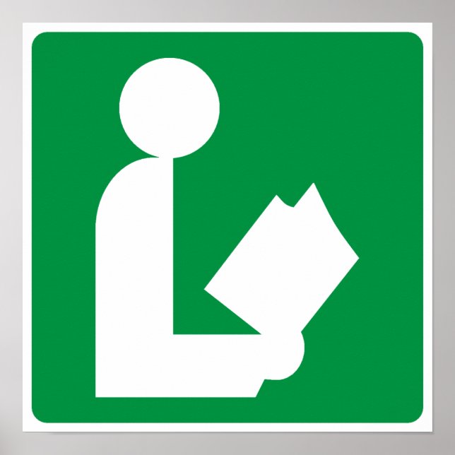 Signatur der Library Highway Poster (Vorne)