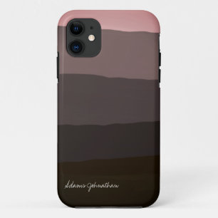 Signatur Name Schwarz Rose Gold Degradation Case-Mate iPhone Hülle