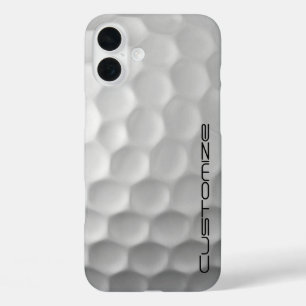 Signatur-Serie Personalisierte Golfball-Geschenke iPhone 16 Plus Hülle