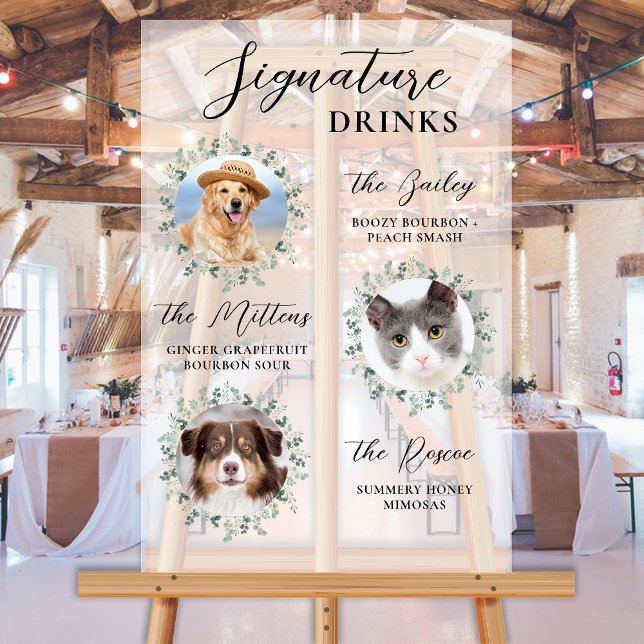 Signature Boissons Animaux Mariages 3 Photo Cockta (Créateur téléchargé)