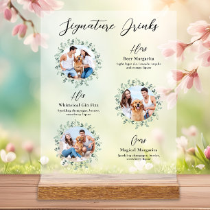 Signature Boissons Élégante Animaux Mariages 3 Pho